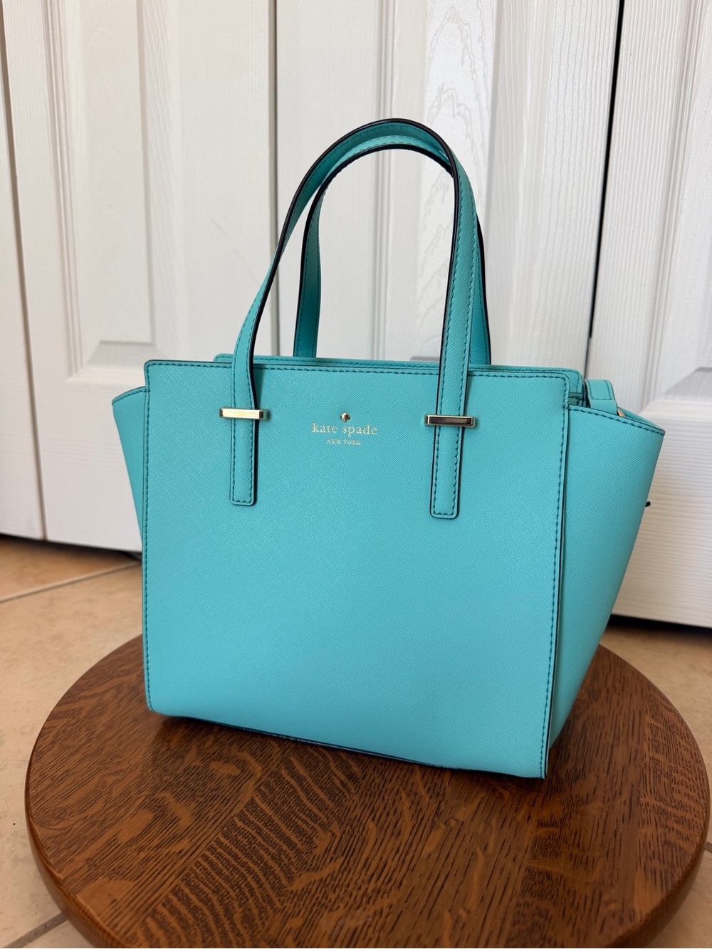 Kate Spade Cedar Street Hayden Turquoise Handbag